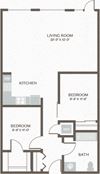 Maris Apartments West Seattle WA Live Work Two Bed 2